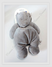Peluche/Doudou Nouky Ours Gris
