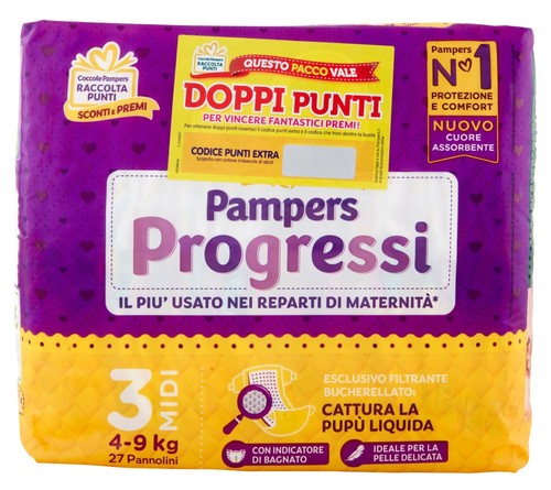Pampers progressi kg 27 - 3,