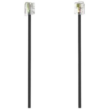 Hama téléphone (analogique) Câble de raccordement [1x RJ11 mâle 6P4C - 1x RJ11