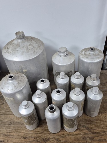 Lot ancien bidon bouteille - lot, d'ancien