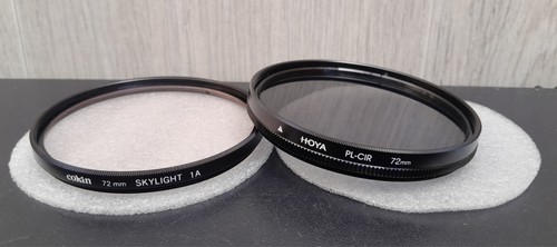 Lot filtre hoya cir - x2, 72mm