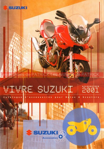 Suzuki accessoires 2001 motos - accessoires,