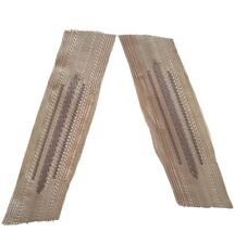 WH Mod.43 WW2 Troop Litzen Neck Legs Antique Made 
