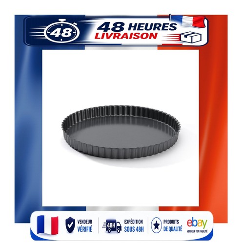 Moule tarte rond cannelé - à,