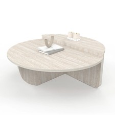 Lot 2 tables basses rondes