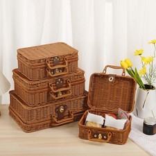 Panier de rangement en osier
