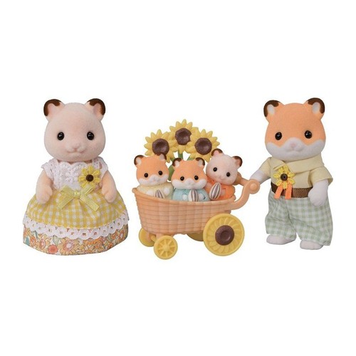 Famille hamster sylvanian - hamster,