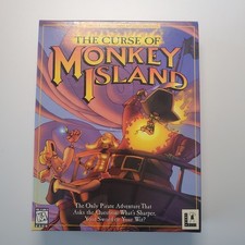 The Curse of Monkey Island PC CD-ROM Big Box Adventure Game LucasArts Complete