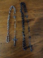 2 Ancien chapelet argent