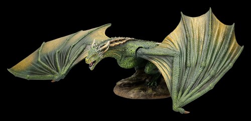 Figur statuette dragon - figur,