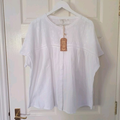 Fat face paulina - top, broderie
