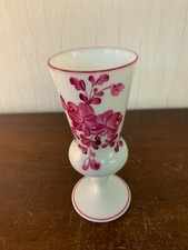 Vase fleur en opaline