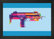 MP7A1 Framed Wall Art Poster
