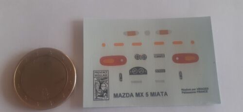 Decals decalcomanie déco - decals, 1/43