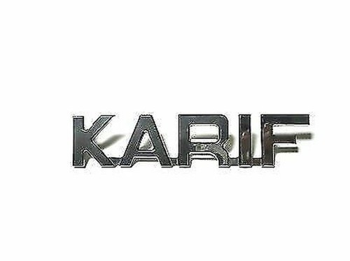 Emblème chrome karif pour - emblème,