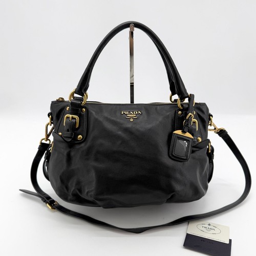 Prada sac main cuir - main,