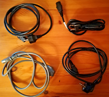 Lot 4 Câble d'alimentation IEC 3 Pin - Cordon C13 Femelle Pour Ordinateur, Écran