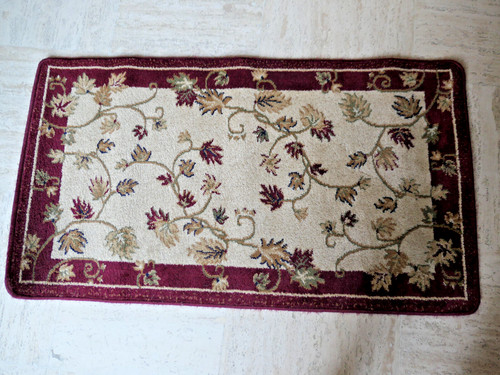Tapis oriental rouge beige - et,