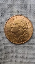 pièce 10 francs or vreneli