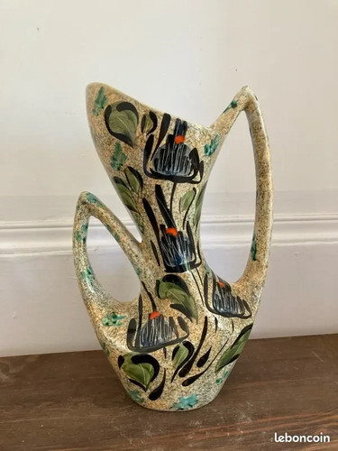 Vase rare signer - , vallauris