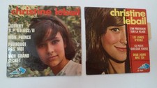 Lot de 2 disques vinyles 45T