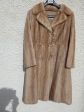 Beau Manteau  vison blond