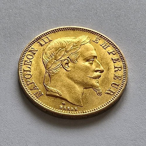 Napoléon iii francs - francs, or