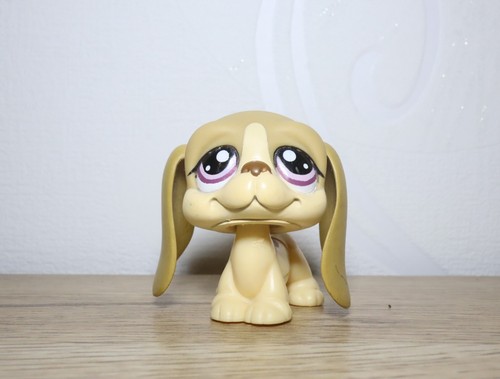 Littlest petshop basset hound - littlest,