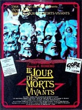 LE JOUR DES MORTS VIVANTS - Affiche CinEma 120x160 PLIEE CAC0449