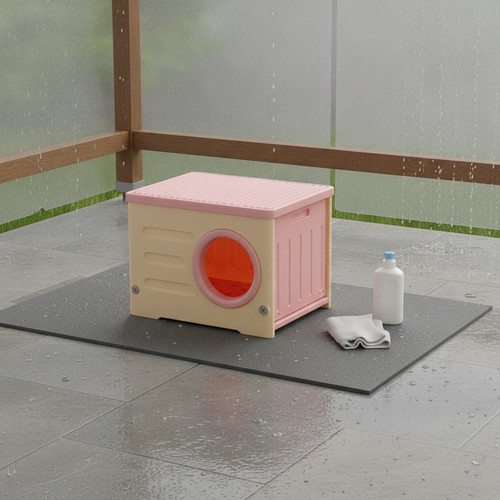 Niche pour chien plastique - niche,