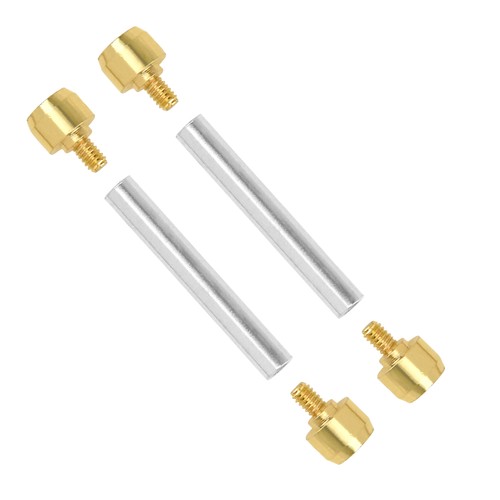 80mm gold screw tube pin - gold,