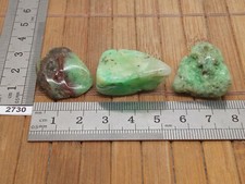 LOT CHRYSOPRASE naturelle