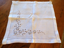 Linge ancien 1 Napperon en lin