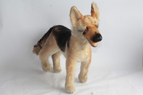 Steiff german shepherd dog - steiff,
