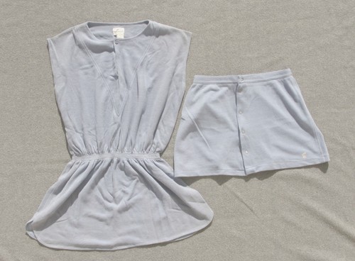 Robe jupette tennis vintage - et,