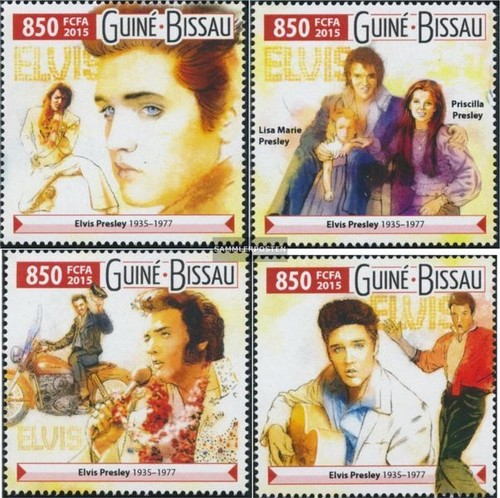 Timbres guinée bissau 2015 - guinée-bissau,