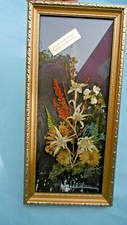 cadre fleurs sechees