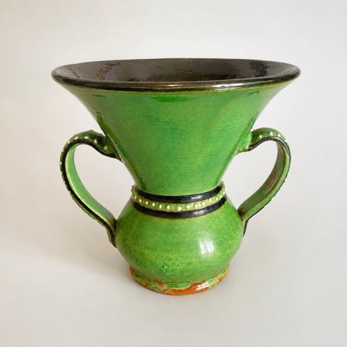 Vase terre cuite émaillée - en,