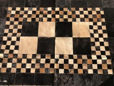 Tapis en peau de vache