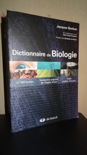 DICTIONNAIRE DE BIOLOGIE -