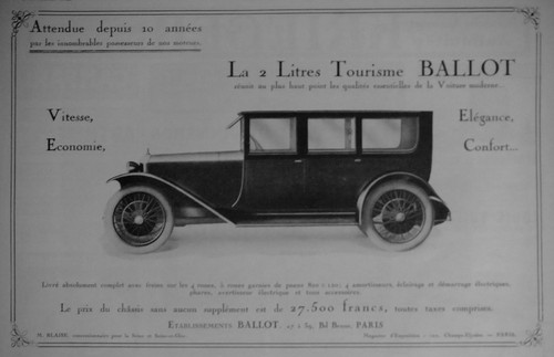 Publicité 1922 ballot 2 - publicitÉ, la