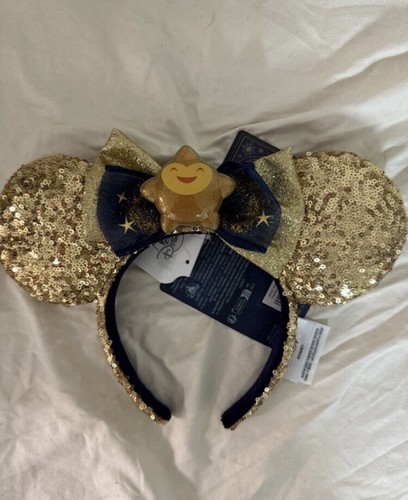 Wish gold minnie - gold, headband
