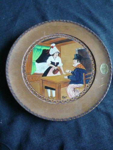 Assiette décorative murale - , en