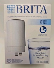 Brita Faucet Replacement Water Filter FF-100 & OPFF-100 New WHITE