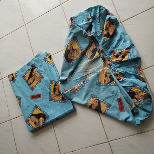 Drap plat coton pocahontas - plat,