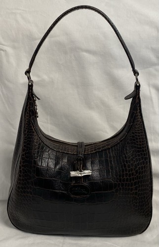 Sac main longchamp cuir - sac, à