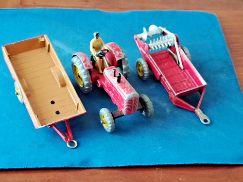 Lot dinky toys tracteur - dinky,