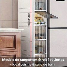 Meuble de rangement étroit