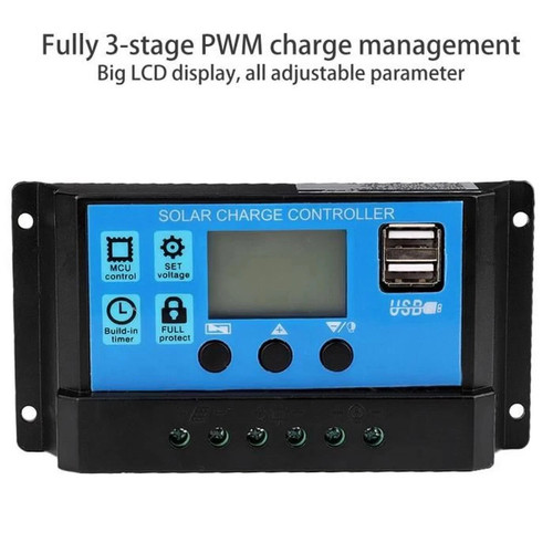 Regulateur charge solaire mppt - charge,