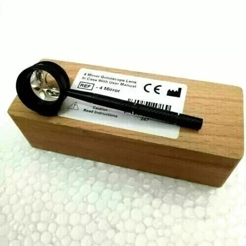 Mirror gonioscope lens with - 4,
